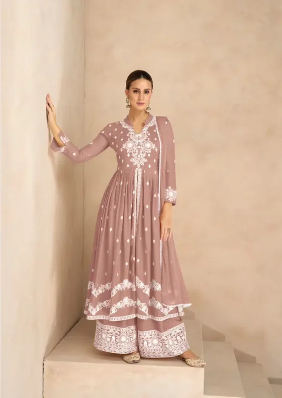 Launching Vamika Lakhnavi Vol 6 Gold List Rayon With Thread Work Designer Salwar Suit Wholesale 2026