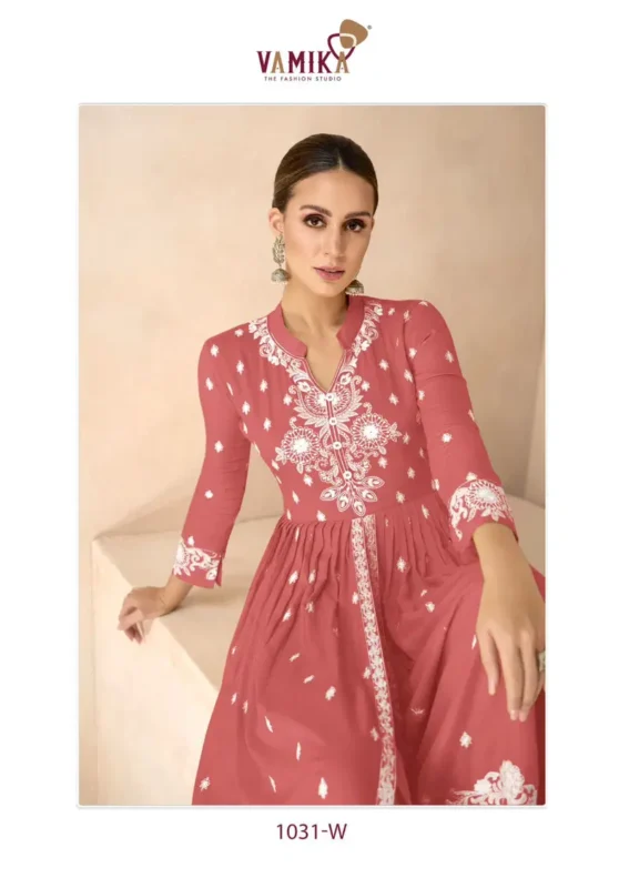 Launching Vamika Lakhnavi Vol 6 Gold List Rayon With Thread Work Designer Salwar Suit Wholesale 2026