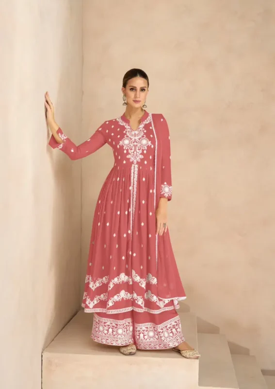 Launching Vamika Lakhnavi Vol 6 Gold List Rayon With Thread Work Designer Salwar Suit Wholesale 2026