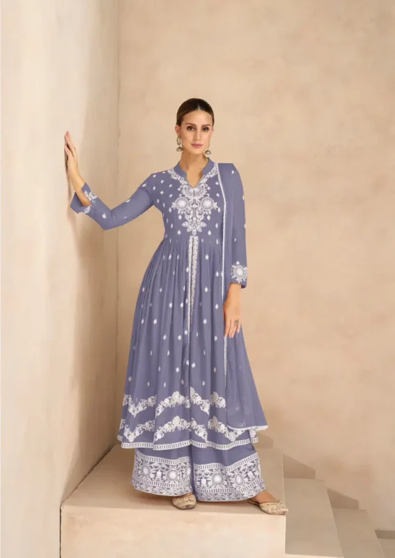 Launching Vamika Lakhnavi Vol 6 Gold List Rayon With Thread Work Designer Salwar Suit Wholesale 2026