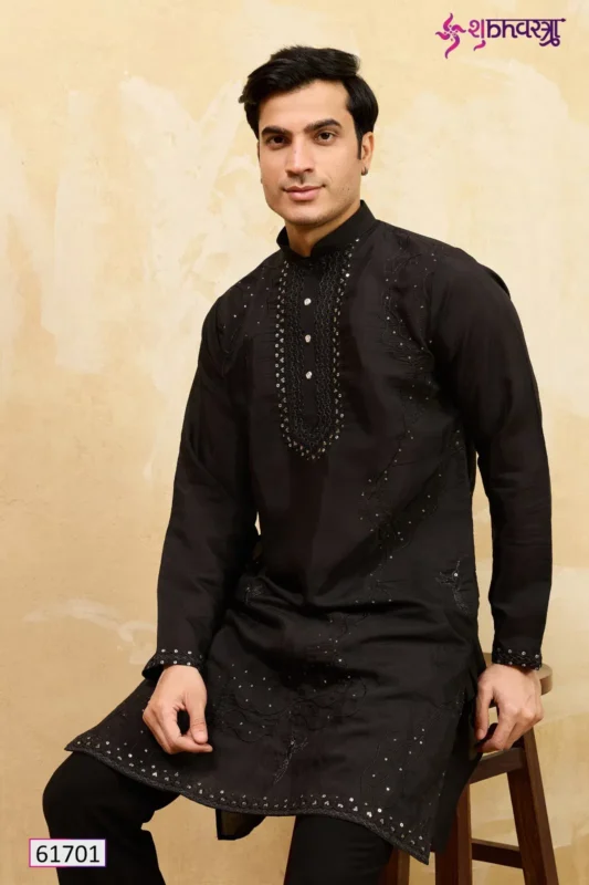 Launching Shubhvastra Prestige Viscose Silk Mens Kurta Collection Wholesale 2026