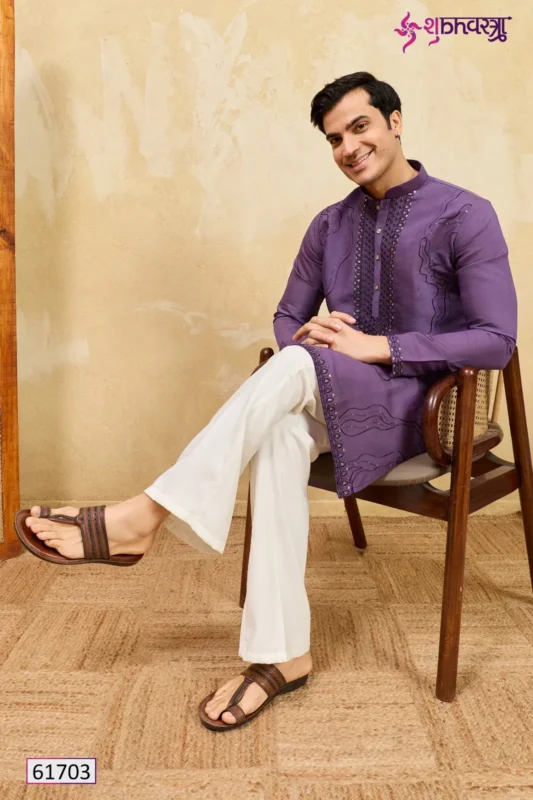 Launching Shubhvastra Prestige Viscose Silk Mens Kurta Collection Wholesale 2026