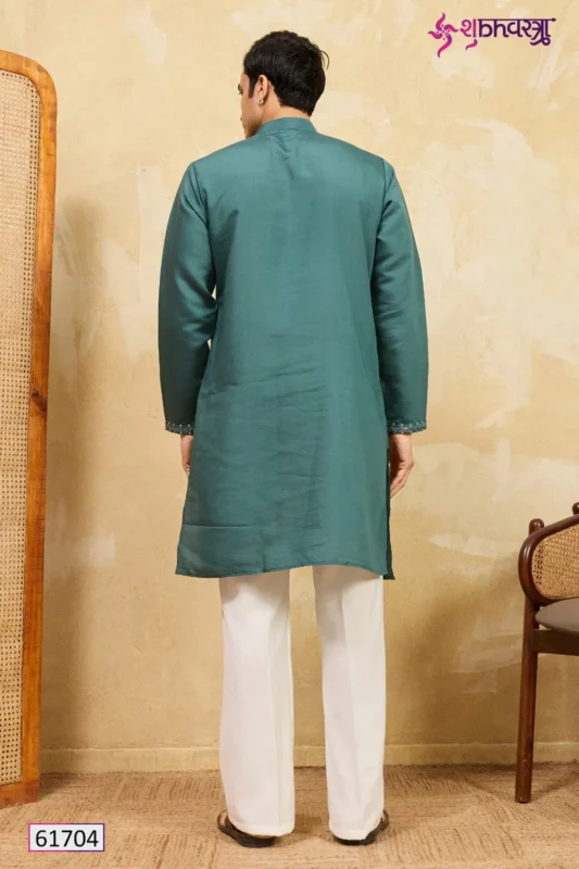 Launching Shubhvastra Prestige Viscose Silk Mens Kurta Collection Wholesale 2026