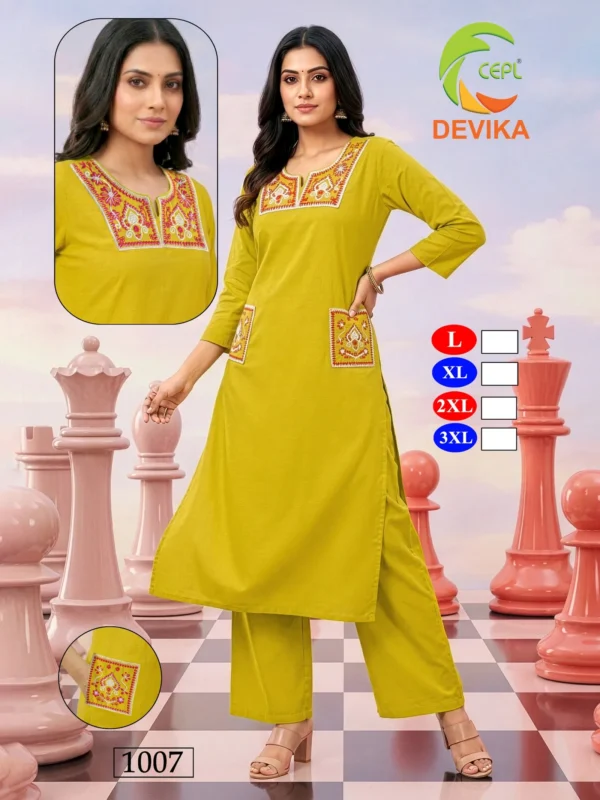 Launching Dnp Devika Dhaboo Cotton Kurti With Plazzo Wholesale 2026