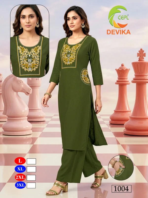 Launching Dnp Devika Dhaboo Cotton Kurti With Plazzo Wholesale 2026