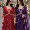 Mrudangi Nilima Georgette Designer Kurti With Bottom Dupatta Collection Wholesale