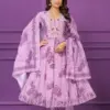 Deecee Lizza Kali Style Flared Kurti With Bottom Dupatta Collection Wholesale