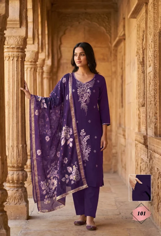Latest Dnp Saatvika Vol 1 Vatican Top With Bottom And Dupatta Wholesale 2026