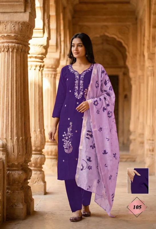 Latest Dnp Saatvika Vol 1 Vatican Top With Bottom And Dupatta Wholesale 2026