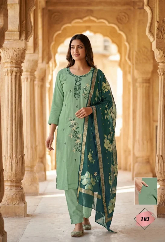 Latest Dnp Saatvika Vol 1 Vatican Top With Bottom And Dupatta Wholesale 2026