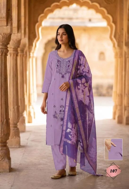 Latest Dnp Saatvika Vol 1 Vatican Top With Bottom And Dupatta Wholesale 2026