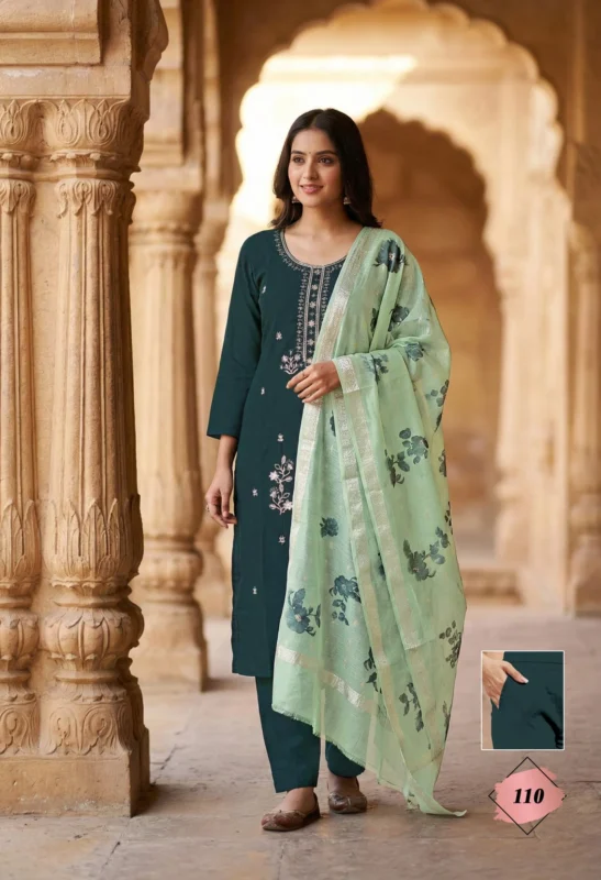 Latest Dnp Saatvika Vol 1 Vatican Top With Bottom And Dupatta Wholesale 2026