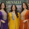Mrudangi Srivalli Real Chinon Silk Embroidered Salwar Kameez Wholesale