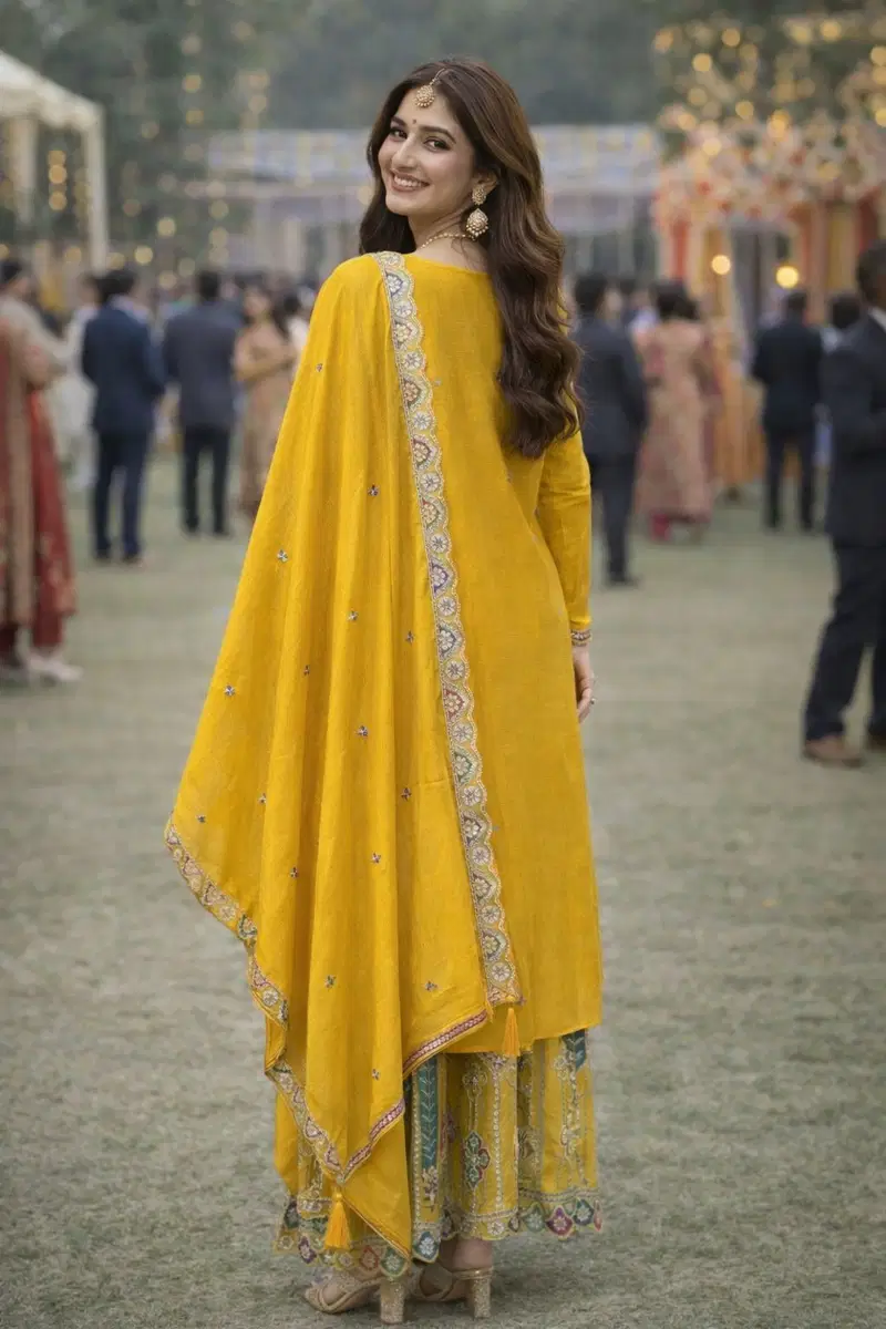Stylish Mrudangi Srivalli Real Chinon Silk Embroidered Salwar Kameez Wholesale 2026
