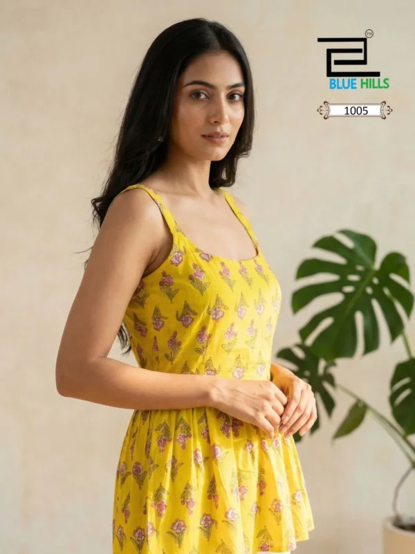 Beautiful Blue Hills Princess Vol 5 Pure Cotton Printed Short Top Collection Wholesale 2026
