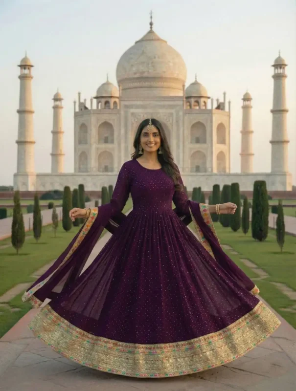 Latest KB 3308 Best Wholesale Gown Market in Surat 2026 Wholesale 2026