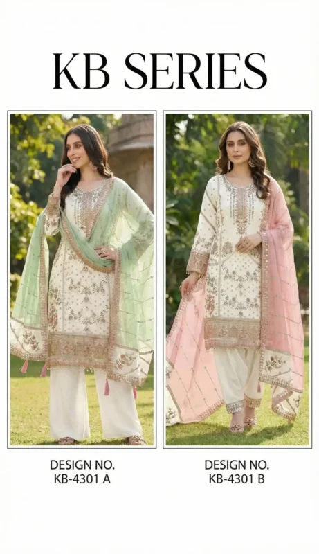 Launching KB 4301 Pakistani Dress Material Eid Collection Wholesale Wholesale 2026