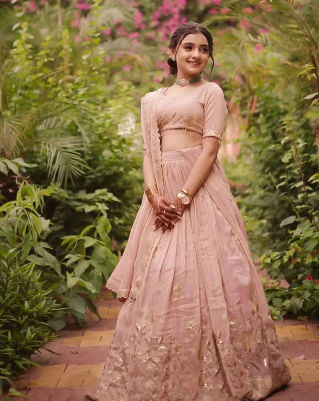 Launching Baby 221 Natural Crepe Kid Wear Design Lehenga Choli Wholesale 2026