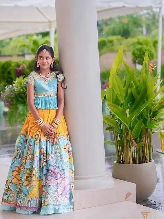 Baby 222 Kid Wear lehenga Choli Collection Below 1500