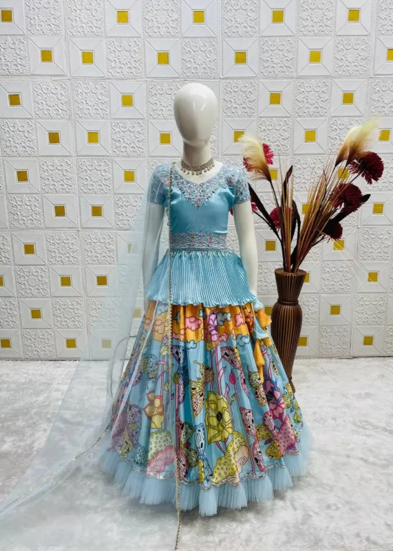 Latest Baby 222 Kid Wear lehenga Choli Collection Below 1500 Wholesale 2026