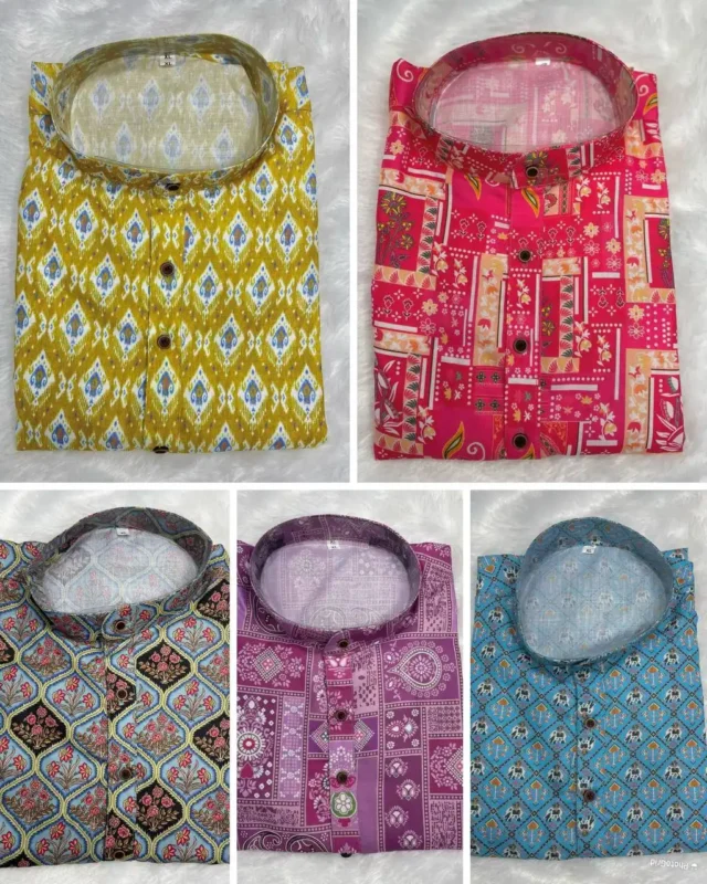 Stylish SS2016 Father And Son Combo Cotton Kurta Pajama Collection Wholesale 2026