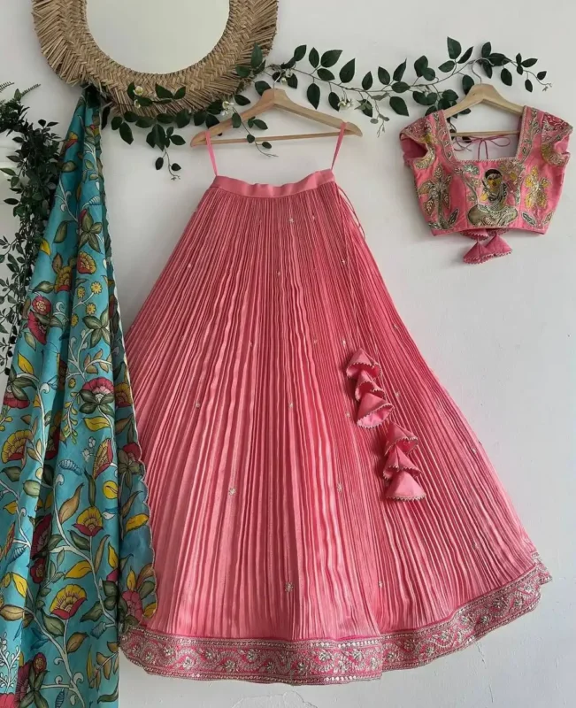 Launching Baby 226 Chinon Kid Wear Lehenga Choli Festival Collection Wholesale 2026