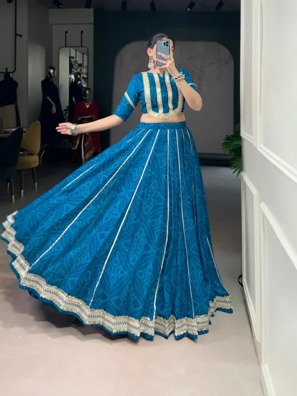 Stylish WMN 1699 Chiffon Bandhej Printed Lehenga Choli Collection Wholesale 2026