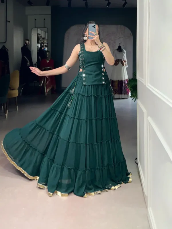 Beautiful WMN 1700 Marbel Designer Skirt Top Collection Below 2500 Wholesale 2026