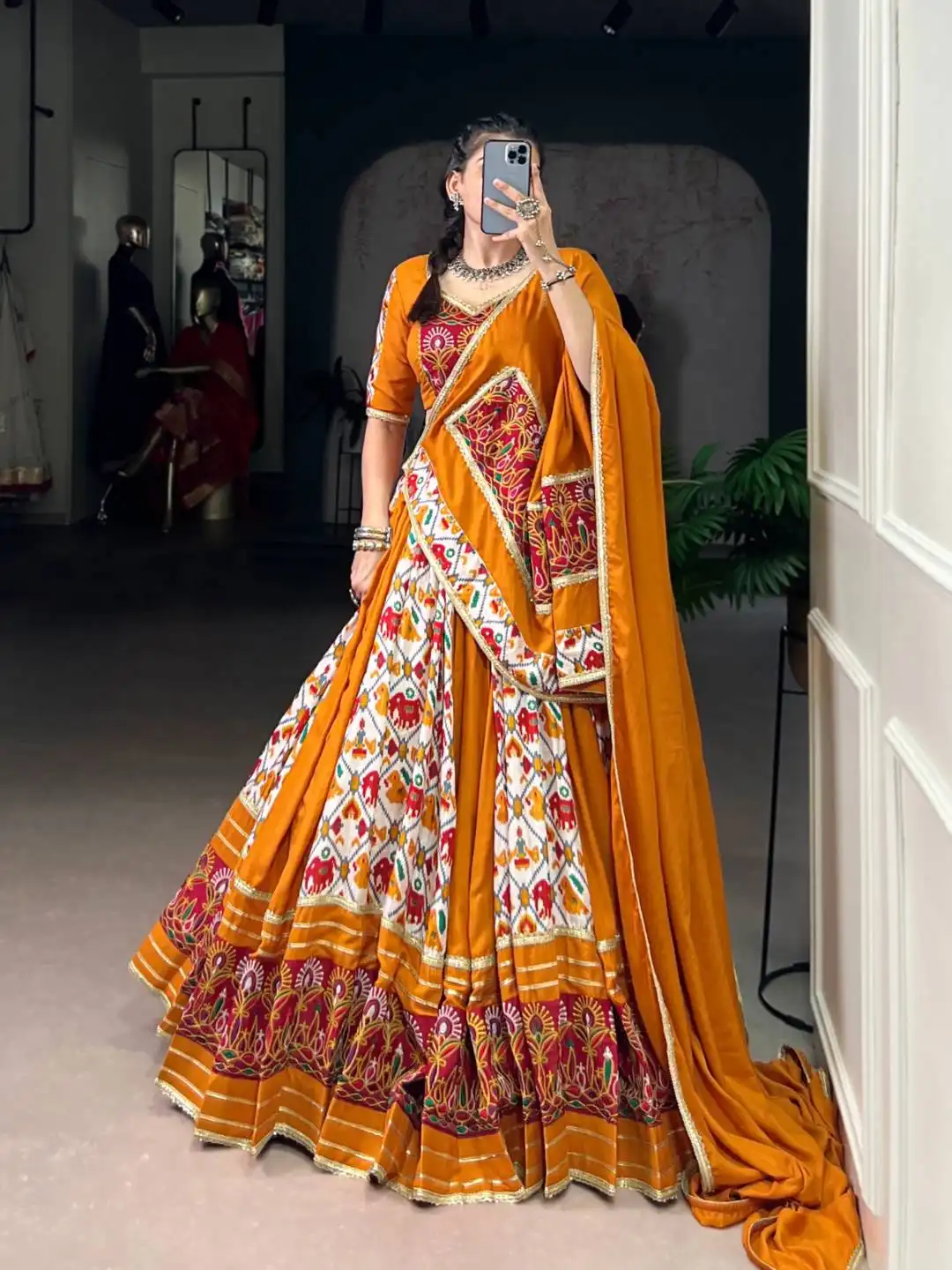 WMN 1685 Rayon Patola Printed Chaniya Choli Collection 2025