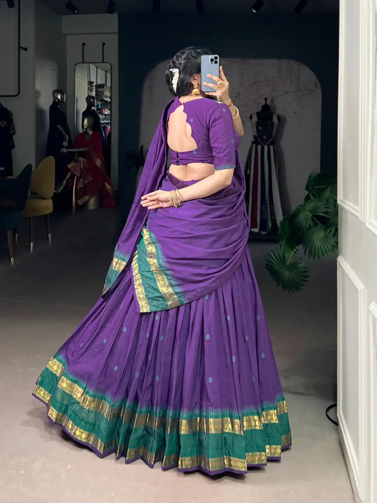 Buy WMN1904 Pure Chanderi Lehenga Choli Collection 2025 Wholesale 2026