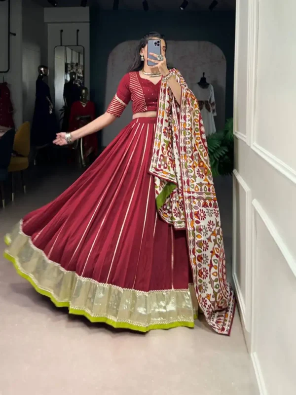 Buy WMN 1658 Pure Chanderi Chaniya Choli Collection Wholesale 2026