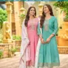 Aanchi Plus Cool Fancy Silk Embroidered Kurti With Bottom Dupatta Wholesale