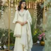 Baby 235 Cosmos Gold Jari Silk Gharara Suit Kids Wear