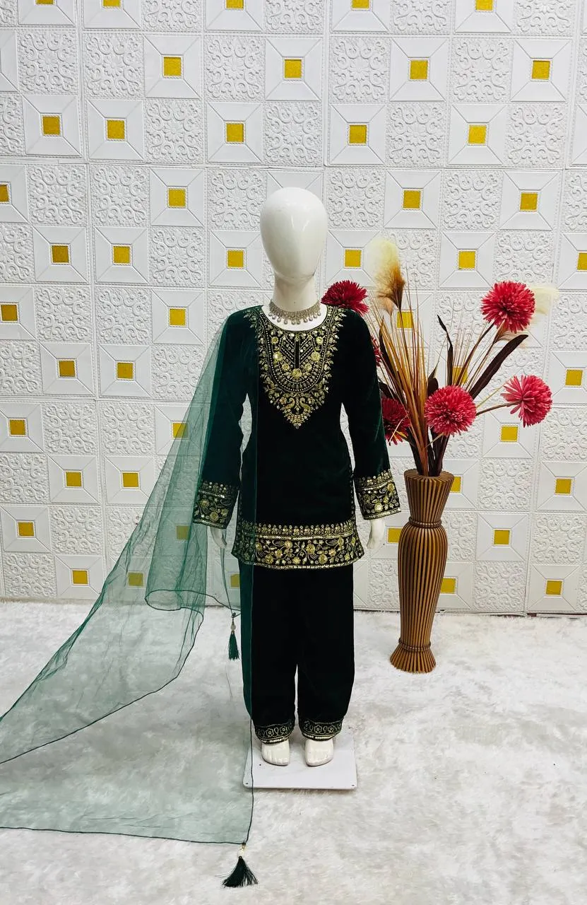 Latest Baby 236 Viscose Velvet Eid Festive Readymade Dress Wholesale 2026