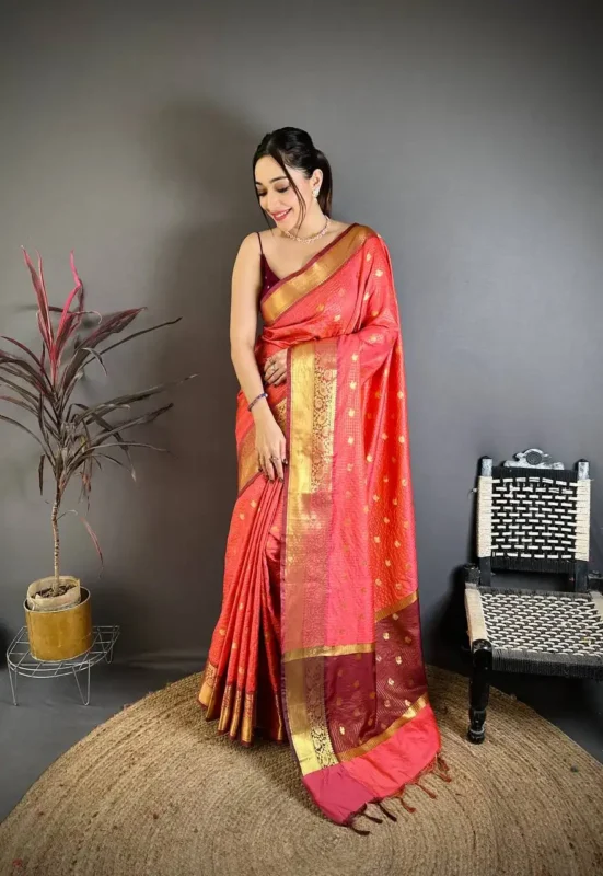 Buy Laxmi 1055 Weaving Butti Work Saree Festive Collection Wholesale 2026
