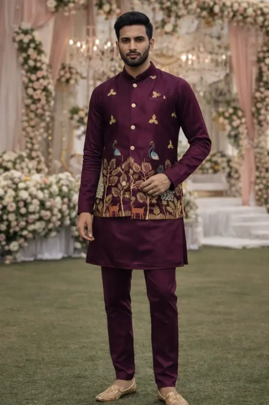 Latest Shyam Vol 62 Traditional Men’s Kurta Koti Set Wholesale 2026