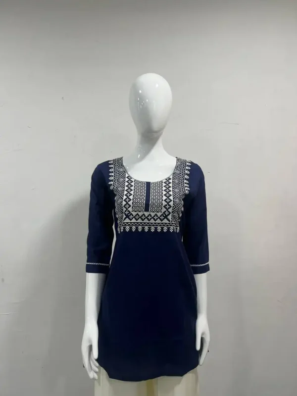Buy SS2016 Heavy Rayon Thread Short Top Western Wear Wholesale 2026