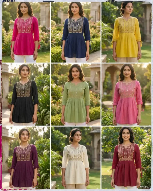Latest SS2016 Charmi Vol 5 Short Top Wholesale Market Surat Wholesale 2026