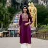 SS2016 Heavy Rayon Kurti Plazzo Embroidery Collection