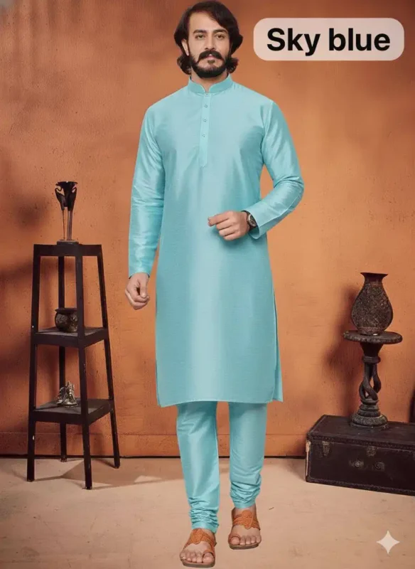 Beautiful Shyam Vol 68 Men Kurta Pajama Wholesale Market In Surat Wholesale 2026