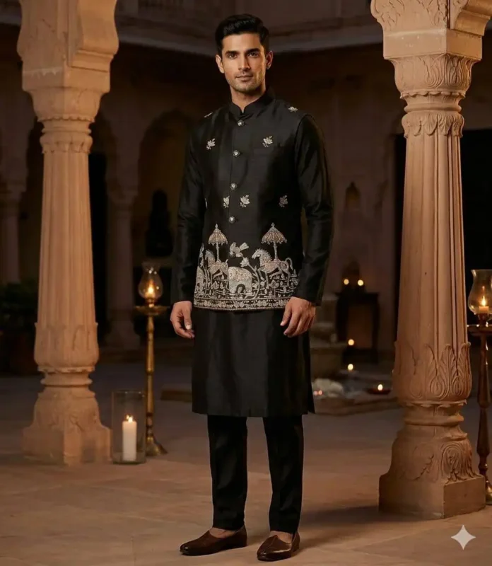 Buy Shyam Vol 89 Wedding Kurta Pajama With Embroidery Koti Wholesale 2026