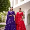 WMN Roop 1663 Chanderi Bandhej Print Lehenga Choli