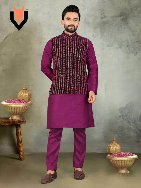 Beautiful Shyam Vol 47 Kurta Pajama With Velvet Koti Collection Wholesale 2026