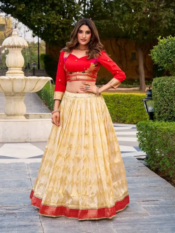 Latest WMN 1130 Paithani Co Ord Set Lehenga Online Shopping Wholesale 2026