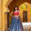 WMN 1010 Printed Lehenga Choli For Women Wholesale Online