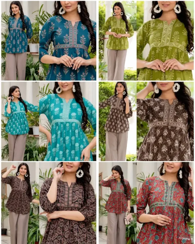 Beautiful SS2016 Vol 16 Short Kurti Manufacturer in Surat Wholesale 2026
