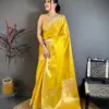 Laxmi 1053 Banarasi Silk Copper Zari Saree Wholesale Market