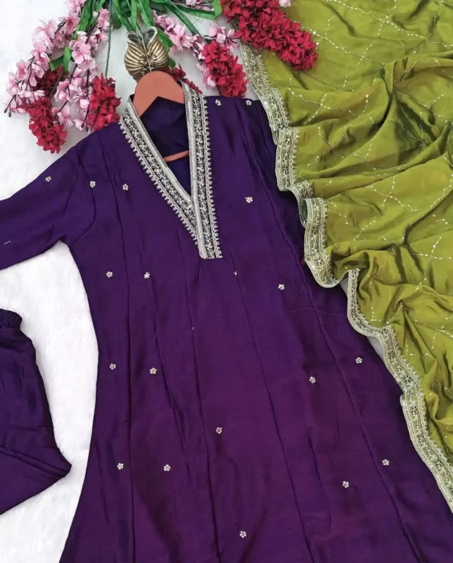 Latest Laxmy Vol 73 Embroidery Work Anarkali Kurti Pant With Dupatta Wholesale 2026