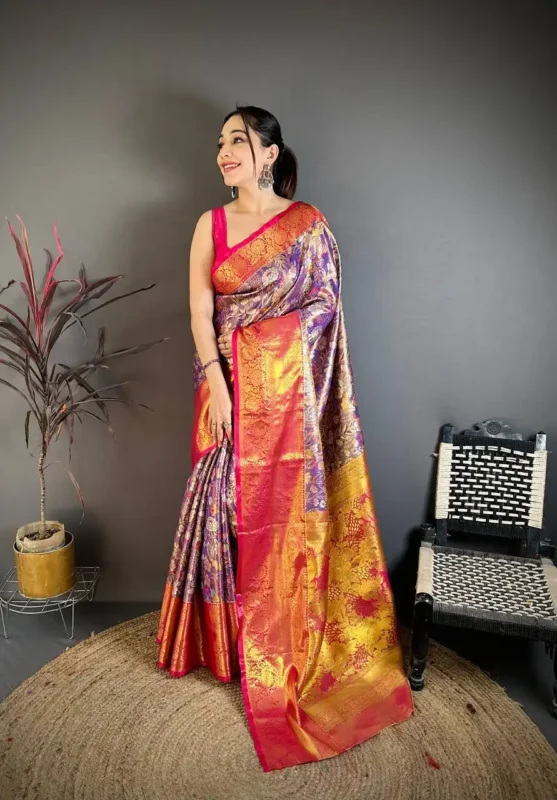 Beautiful Laxmi 1056 Kanjivaram Silk Weaving Traditional Saree Wholesale 2026