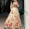 WMN 1116 Floral Printed Co Ord Set Skirt Top Collection
